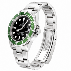 Rolex Submariner Date "Kermit" 40MM 16610LV Black Dial Watch